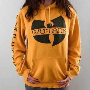 Wu Tang Clan custom yellow hoodie size US men's small